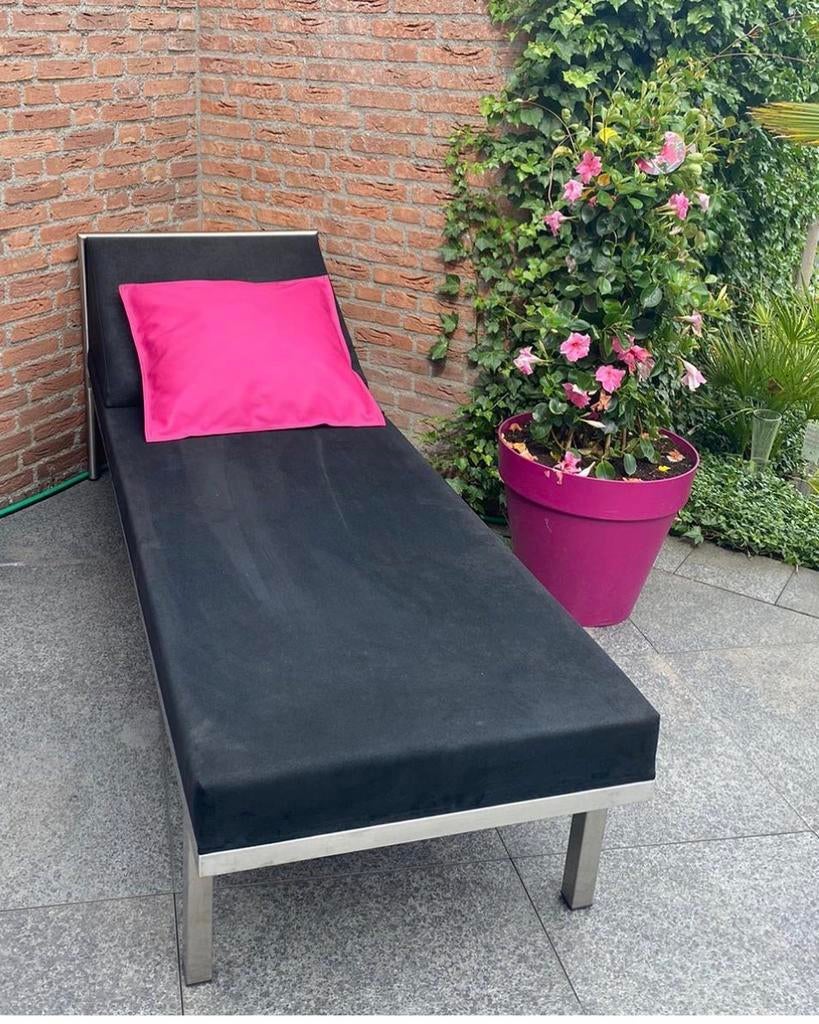 Zit lekker bank ligstoel 197 cm x 70 cm, Ophalen, Zo goed als nieuw, Bank