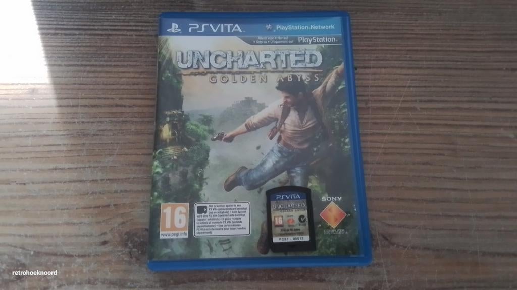 Uncharted: Golden Abyss PS Vita - Avontuurlijke Actie, Avontuur en Actie, 1 speler, Ophalen of Verzenden, Zo goed als nieuw