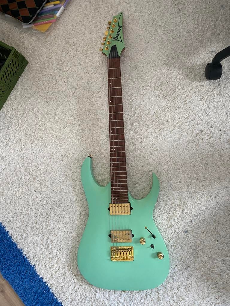 Ibanez RGA42HP Seafoam Green Matte, Ophalen, Gebruikt, Solid body, Ibanez