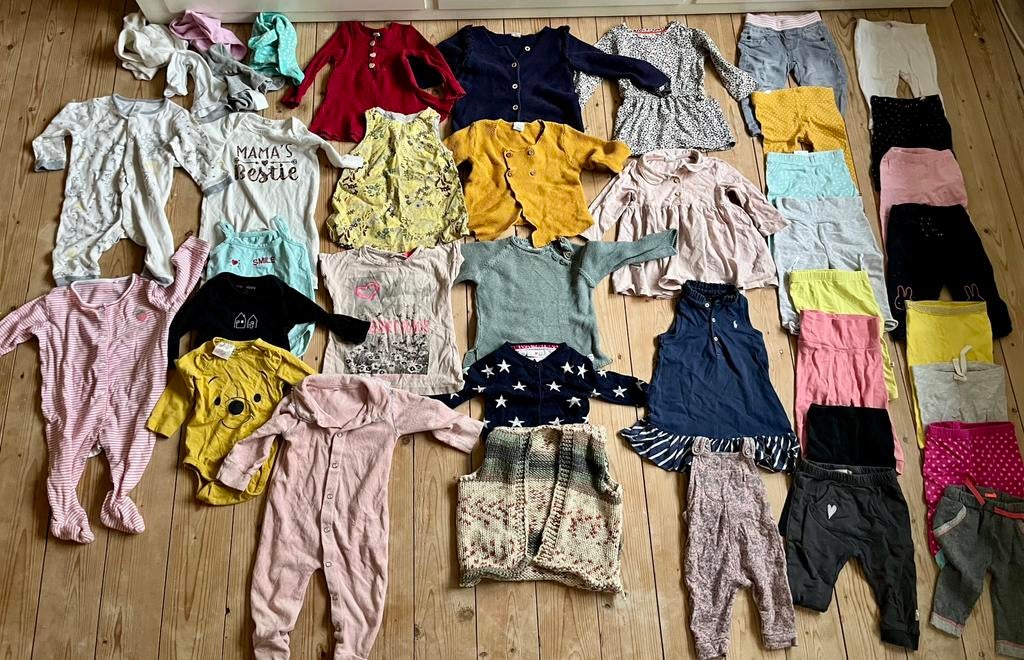 Meisjeskleding maat 62-68 kleding meisje pakket, Ophalen of Verzenden, Zo goed als nieuw