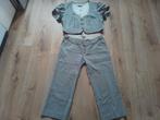 Tweedelig dames pak, Kleding | Dames, Jasjes, Kostuums en Pakken, Maat 38/40 (M), Kostuum of Pak, Ophalen of Verzenden, Zo goed als nieuw