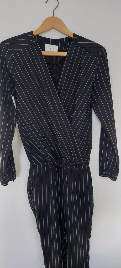 YAYA jumpsuit zwart met krijtstreep mt 38, Yaya, Ophalen of Verzenden, Maat 38/40 (M), Zwart