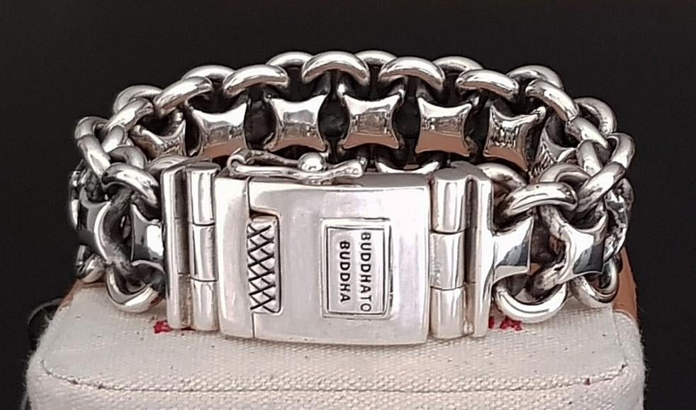 Buddha to Buddha Joost armband met 250 euro korting!, Sieraden, Tassen en Uiterlijk, Armbanden, Ophalen of Verzenden, Nieuw, Zilver