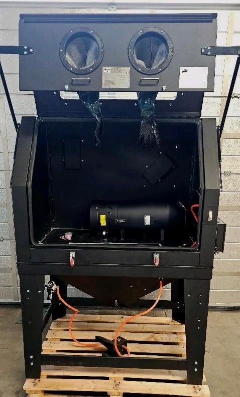 HBM SBC 990 Straalcabine met Afzuiging, Ophalen of Verzenden, Zo goed als nieuw