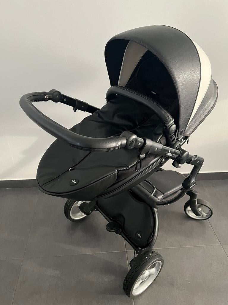 Mima kinderwagen zwart wit, Kinderen en Baby's, Kinderwagens en Combinaties, Ophalen, Gebruikt, Kinderwagen, Overige merken
