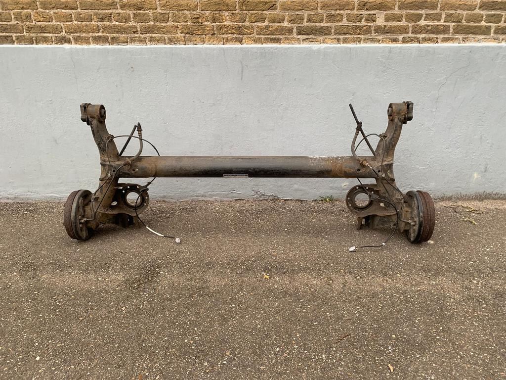 Achteras Daihatsu cuore 2007 tot 2011, Auto-onderdelen, Ophanging en Onderstel, Daihatsu, Gebruikt, Ophalen of Verzenden