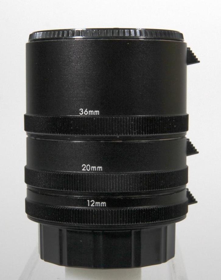 Tussenringen Pentax 12 - 20 - 36 mm.  NIEUW, Audio, Tv en Foto, Fotografie | Lenzen en Objectieven, Nieuw, Overige typen, Ophalen of Verzenden
