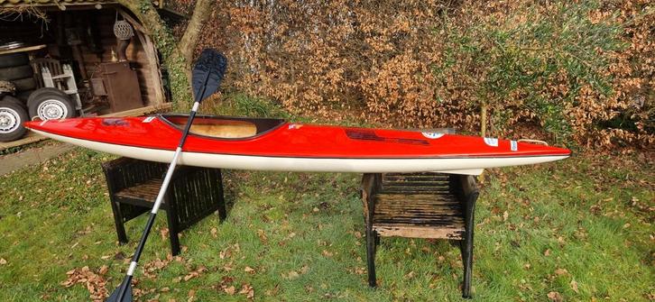 Wato Kampen Toerkajak (Polyester) - Zeer stabiel + peddel, Watersport en Boten, Kajaks, Gebruikt, 1-persoons, Ophalen