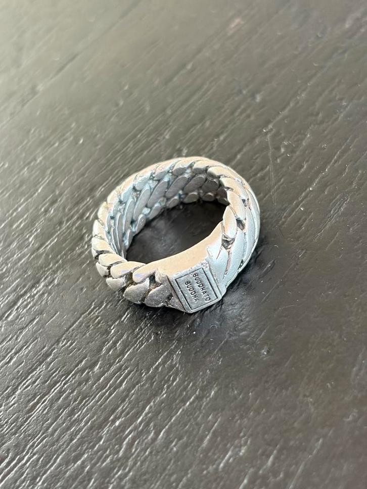 Buddha to Buddha Ben Ring Zilver 925 - Maat 18, Sieraden, Tassen en Uiterlijk, Ringen, Zo goed als nieuw, Dame of Heer, 18 tot 19