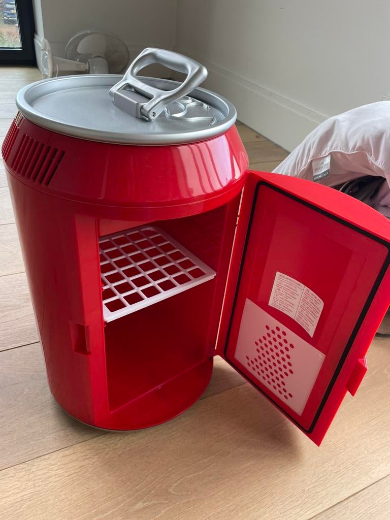 Coca Cola koelkast in de vorm van een blikje, Witgoed en Apparatuur, Zonder vriesvak, Minder dan 85 cm, Ophalen of Verzenden, Minder dan 75 liter