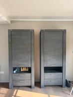 Twee moderne hoge kasten, Ophalen, Zo goed als nieuw