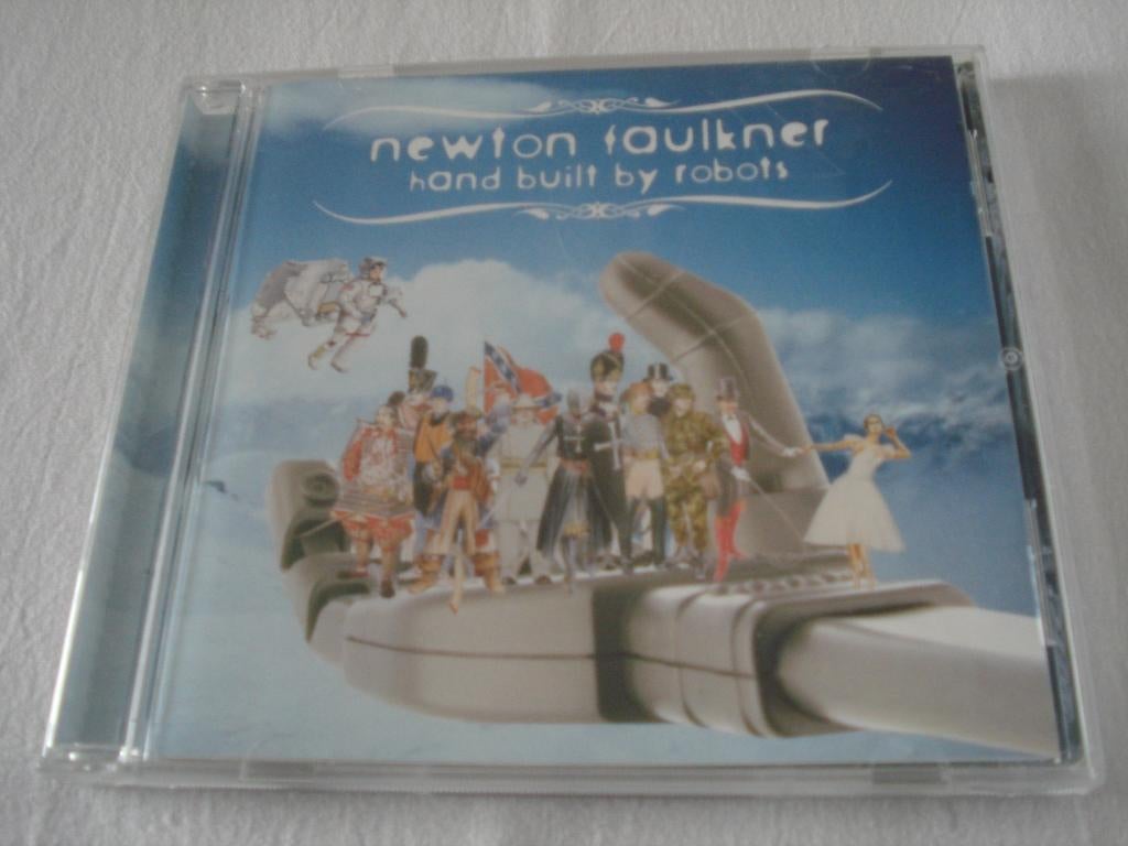 NEWTON FAULKNER - HAND BUILT BY ROBOTS acoustic,folk rock, Ophalen of Verzenden, Zo goed als nieuw, Overige genres
