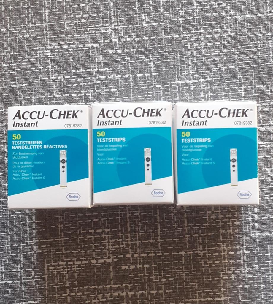 Accu-Chek Instant Teststrips, Diversen, Verpleegmiddelen, Ophalen of Verzenden, Nieuw