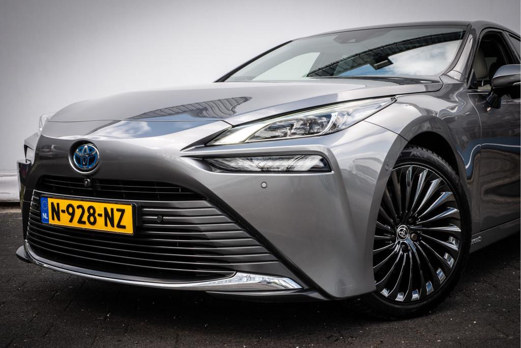 Toyota Mirai Prestige Panoramadak/ Stoelverwarming-ventilati, Auto's, Toyota, Achterwielaandrijving, Gebruikt, Mirai, Met garantie (alle)