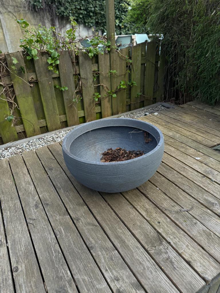 Plantenpot bloemenpot, Tuin en Terras, Bloembakken en Plantenbakken, Ophalen, Kunststof, Minder dan 30 cm, Balkon