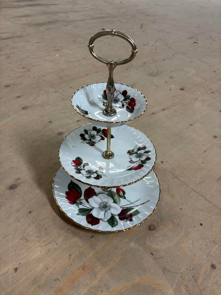 Vintage Etage Schaal. Rheinpfalz hartporzellan, Ophalen