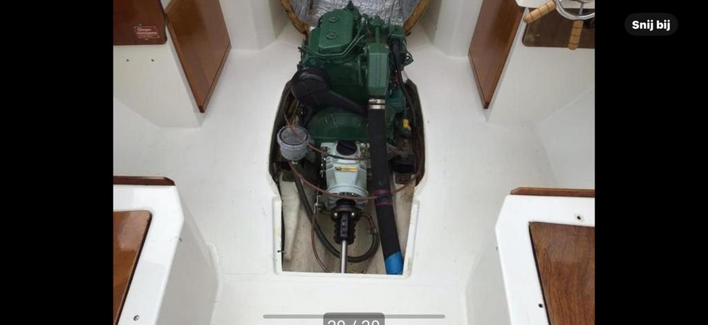 Saga 20 met Volvo Penta 18 PK motor, Ophalen, 10 tot 30 pk, Gebruikt, Binnenboordmotor