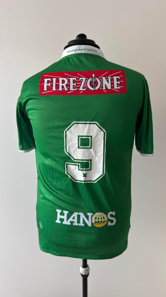PEC Zwolle matchworn uitshirt 2015/2016 #9 Lars Veldwijk, Maat XL, Ophalen of Verzenden, Zo goed als nieuw, Shirt