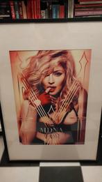 Madonna MDNA Tour Poster - Ingelijst, Verzamelen, Posters, Rechthoekig Staand, Met lijst, Ophalen of Verzenden, Zo goed als nieuw