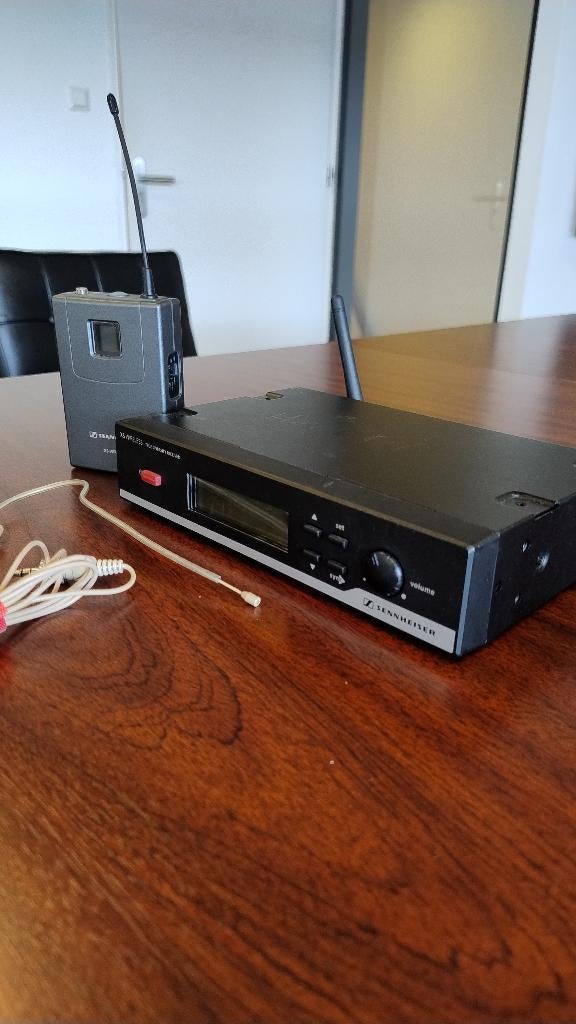 Sennheiser draadloze microfoon set - goede frequentie!, Muziek en Instrumenten, Microfoons, Ophalen of Verzenden, Gebruikt, Overige typen