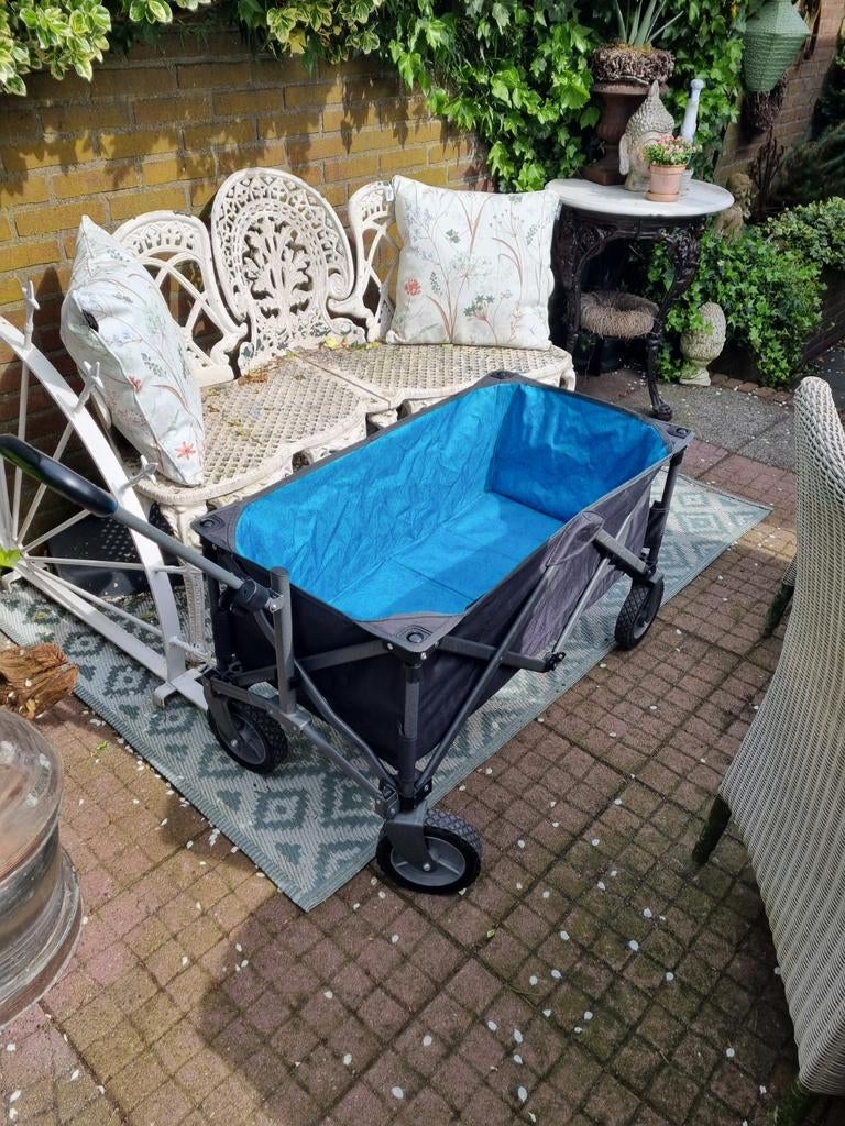 Bolderkar bolderwagen luxe uitvoering geen action, Ophalen, Opvouwbaar, Gebruikt