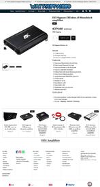 ESX Signum SXE2800.1D Monoblok versterker 1400W RMS / 2800W, Audio Design, Nieuw, Am Breilingsweg 3, 76709 Kronau, Duitsland, Ophalen of Verzenden