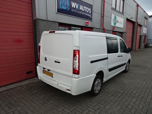 Fiat Scudo 12 1.6 MultiJet LH1 DC 6 pers 157787 km MARGE!, Auto's, Voorwielaandrijving, Euro 5, Stof, Wit