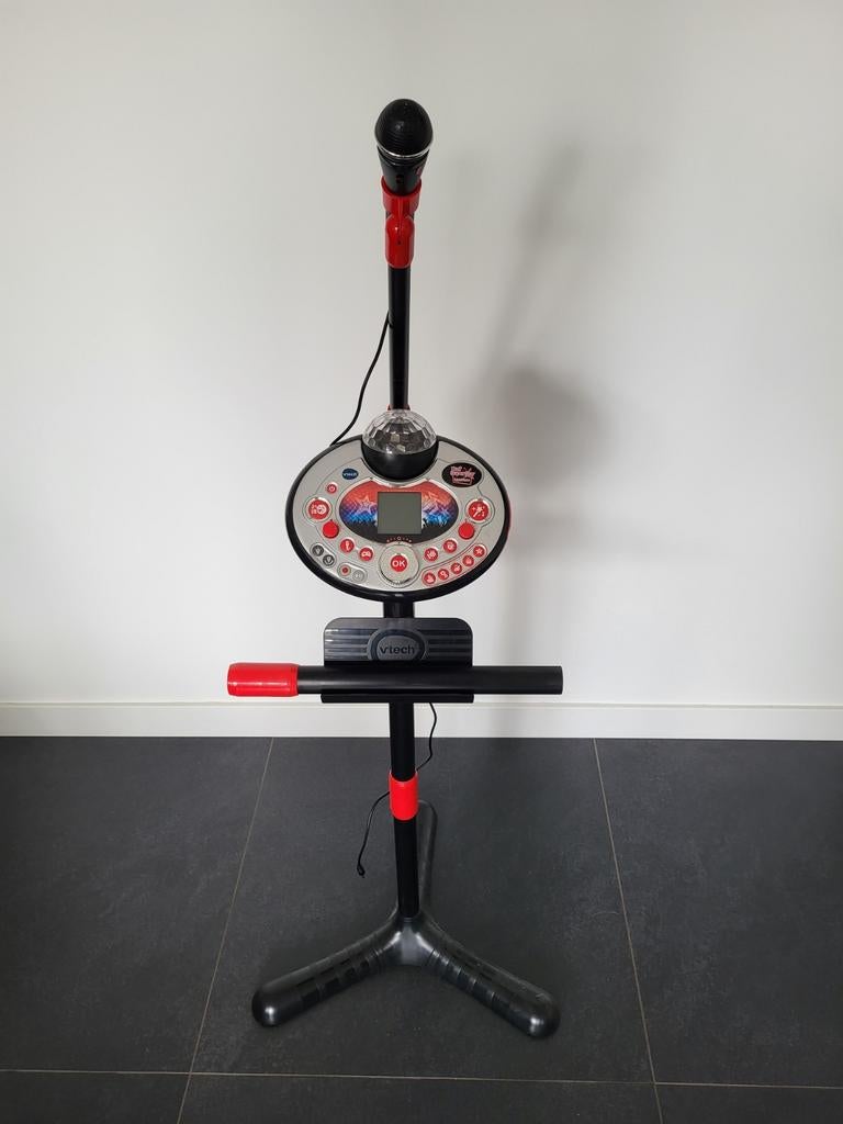 Vtech Kidi Superstar LightShow Pink Karaoke-microfoon voor k, Ophalen, Zangmicrofoon