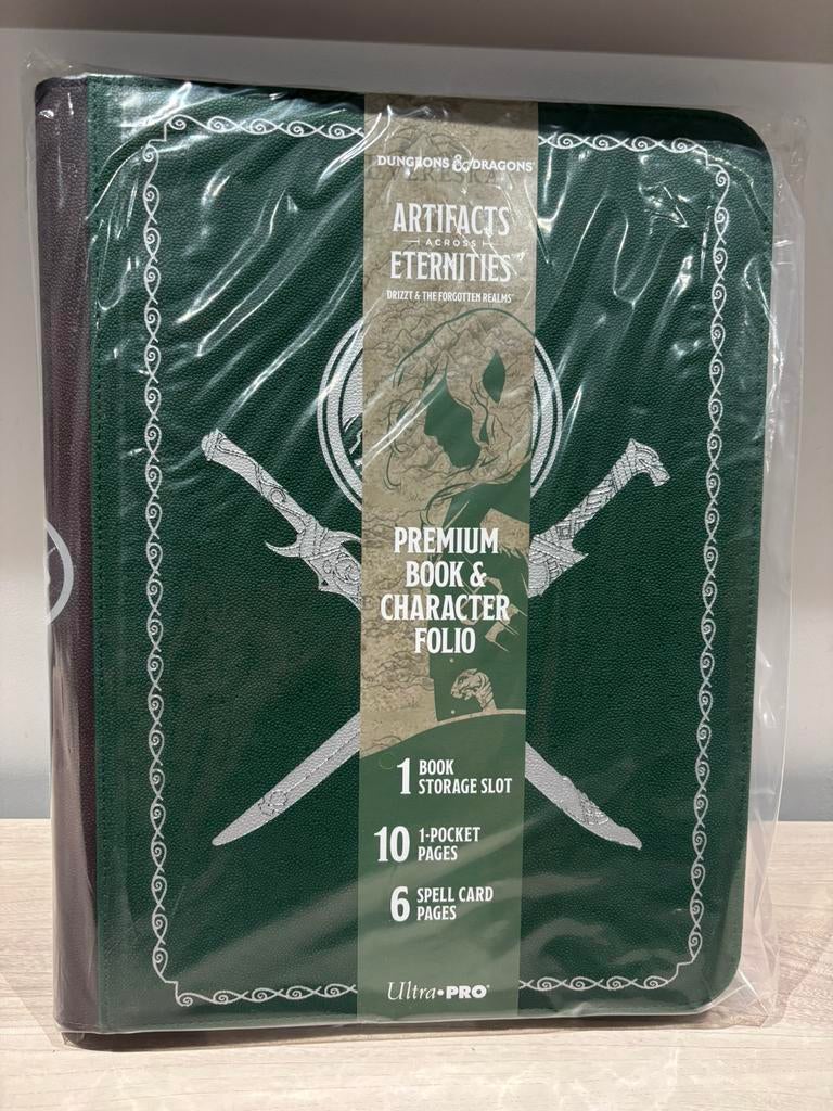 D&D Drizzt Zippered Book & Character Folio Binder Ultra Pro, Ophalen of Verzenden