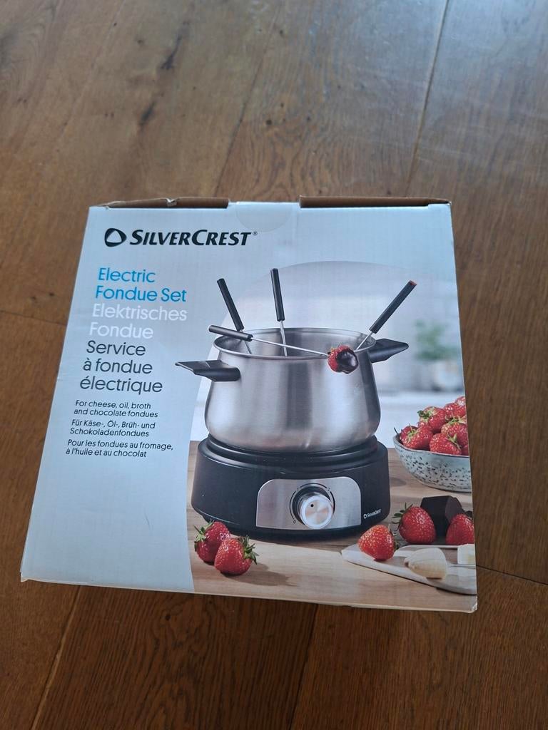 Fondoustel van Silvercrest. NIEUW!!!, Ophalen of Verzenden, Nieuw, Elektrisch, Fondueset