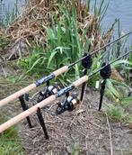 3×bart bakker lucky strike golden brown nieuwstaat!, Watersport en Boten, Ophalen of Verzenden, Zo goed als nieuw, Werphengel