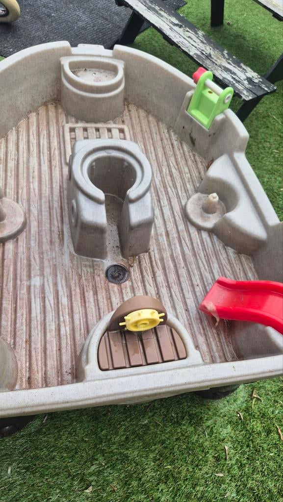 Piratenschip watertafel, Kinderen en Baby's, Speelgoed | Buiten | Los speelgoed, Ophalen, Gebruikt