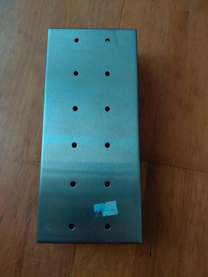 Houtsnippers rookbox voor BBQ, Tuin en Terras, Barbecue-accessoires, Nieuw, Ophalen