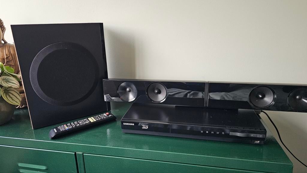 Samsung HT-ES4200 2.1 Home Cinema Systeem met 3d Blu-ray, Audio, Tv en Foto, Home Cinema-sets, Overige merken, 2.1-systeem, Blu-ray-speler