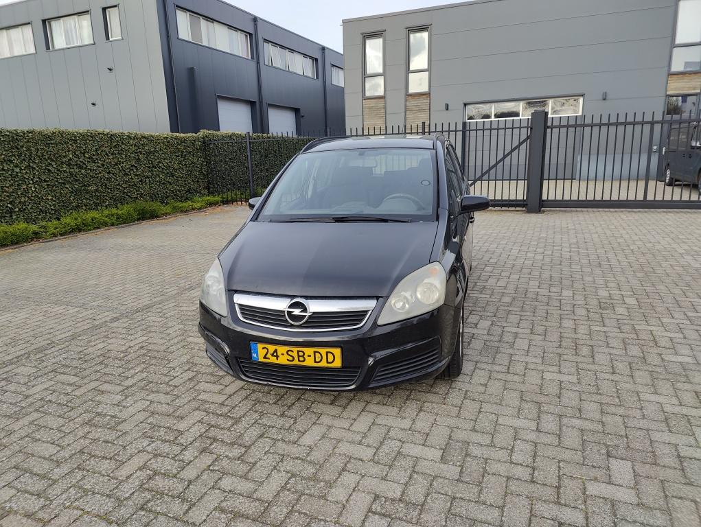 Opel Zafira 1.8 Bj 2005 airco (bj 2005), Auto's, 13 km/l, Stof, Gebruikt, 4 cilinders