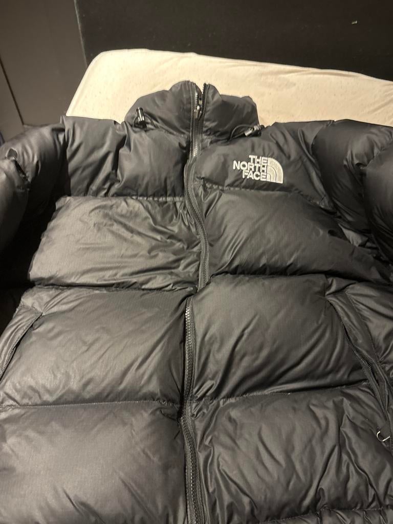 The North Face Nuptse 700 Puffer Jas Zwart XL, Kleding | Heren, Jassen | Winter, Ophalen of Verzenden, Gedragen, Maat 56/58 (XL)