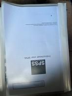 SPSS instructieset en Praktisch Bedrijfsrecht, Ophalen of Verzenden, Gamma, Gelezen, HBO