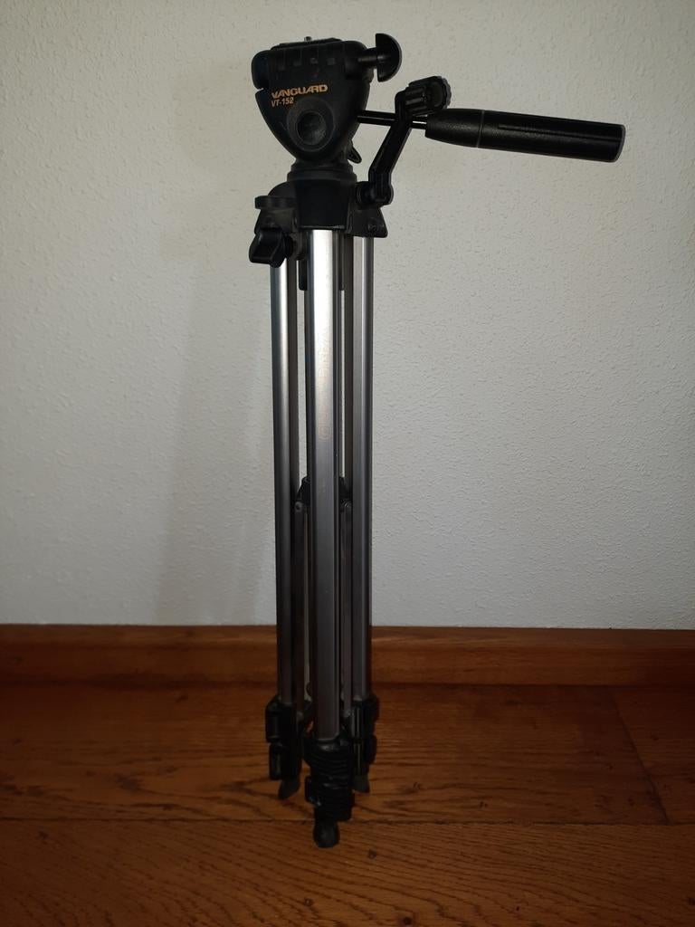 Vanguard VT-152 Statief met Balhoofd - Gebruikt, Gebruikt, 150 tot 175 cm, Met balhoofd, Ophalen of Verzenden