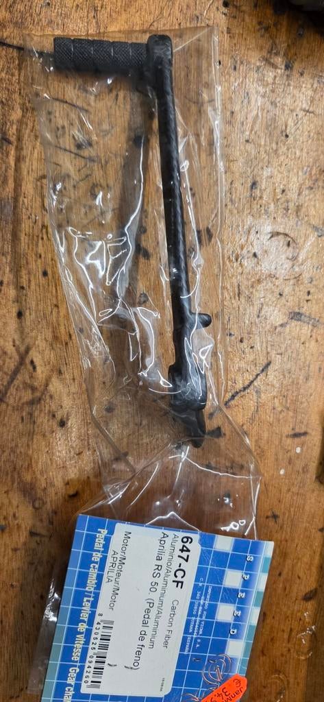 Carbon Versnellingspook Aprilia RS50 - Nieuw Oude Voorraad, Fietsen en Brommers, Ophalen of Verzenden, Nieuw