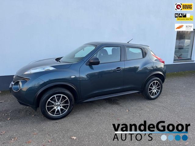 Nissan Juke 1.6 Visia Eco, '11, nieuwe apk en onderhoud geha, Auto's, Nissan, Bedrijf, Te koop, Juke, ABS, Airbags, Airconditioning