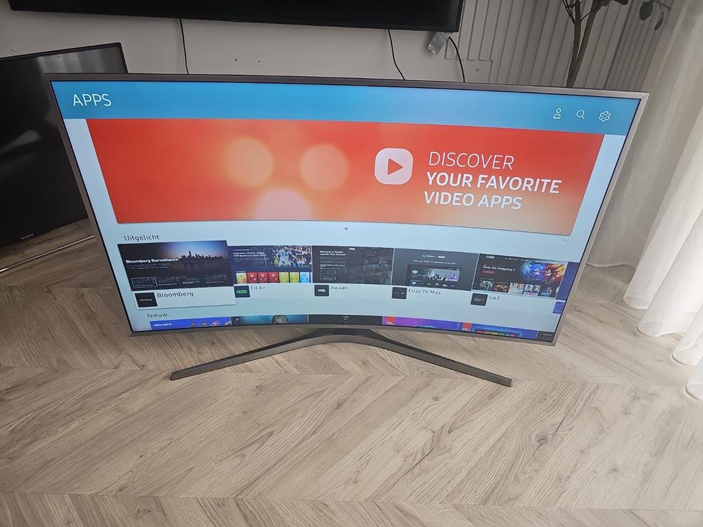 SAMSUNG SMART TV 48 INCH 4K UHD CURVED, Audio, Tv en Foto, Televisies, Ophalen of Verzenden