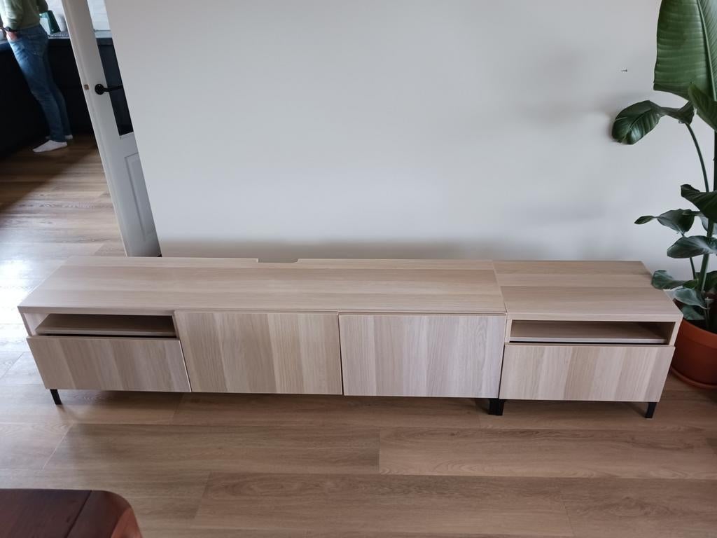 Ikea tv meubel Besta. Gebruikt, Ophalen of Verzenden, Gebruikt, 25 tot 50 cm, Minder dan 100 cm