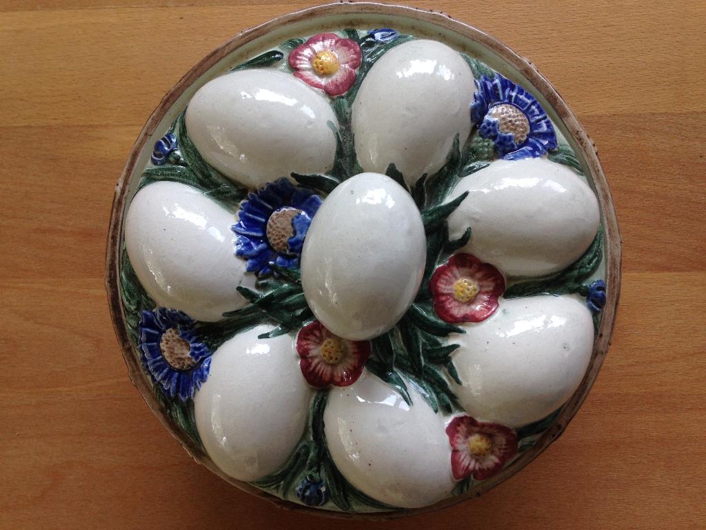 ei- schaal antiek aardewerk, Antiek en Kunst, Ophalen of Verzenden