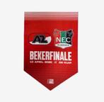 Ticket AZ-NEC (Bekerfinale) lichtgroen nec kant, Tickets en Kaartjes, Sport | Voetbal, Eén persoon, April
