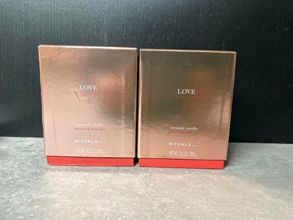 Rituals of Love geurkaars 290g, Ophalen of Verzenden, Nieuw, Overige materialen, Minder dan 25 cm