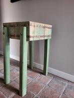 Oud antiek slagersblok, Ophalen