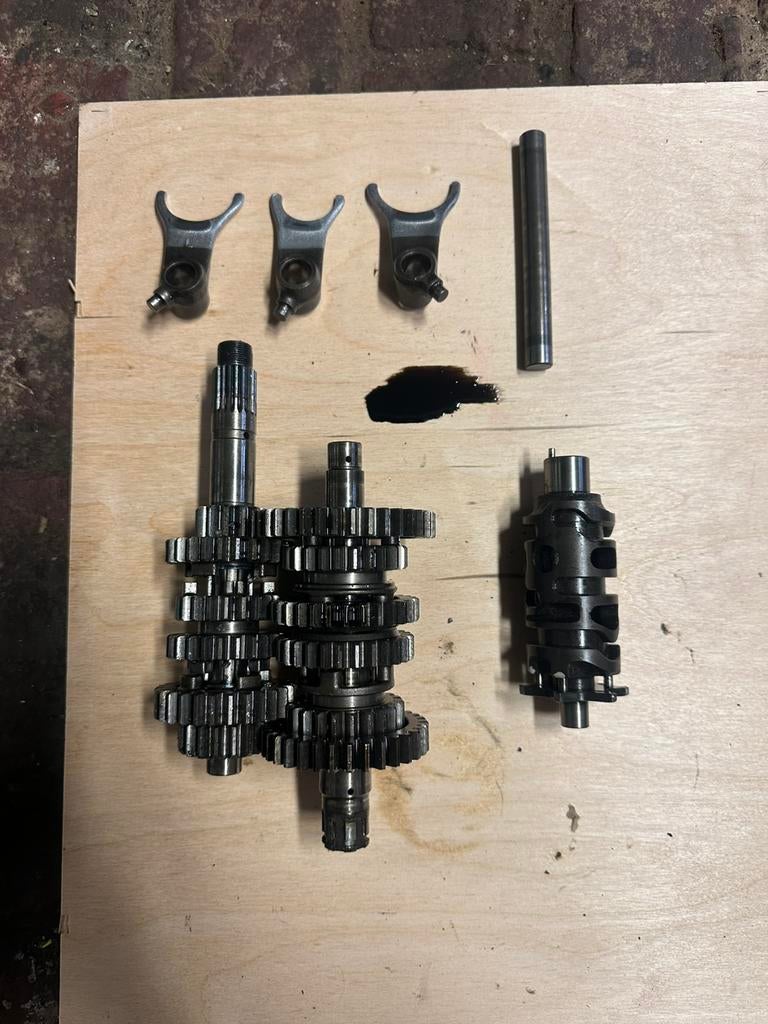 Complete versnellingsbak voor honda xr 250 1991, Ophalen of Verzenden, Zo goed als nieuw