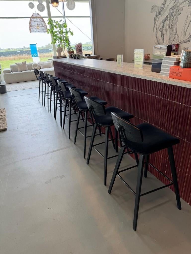 WOOOD SENN BARKRUKKEN 10 STUKS!, 60 tot 90 cm, 8914BK, Info@interieur05.nl, Ophalen
