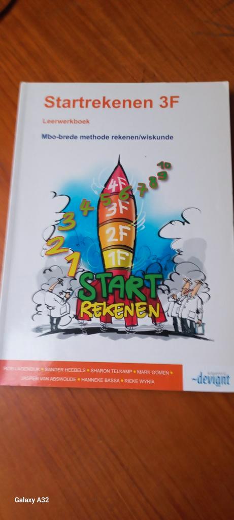 Startrekenen 3F Leerwerkboek Mbo-brede methode, Boeken, Schoolboeken, Zo goed als nieuw, Wiskunde B, Overige niveaus, Ophalen of Verzenden