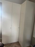Pax-hoekkast Ikea wit, Ophalen, Met deur(en), Gebruikt, 100 tot 150 cm